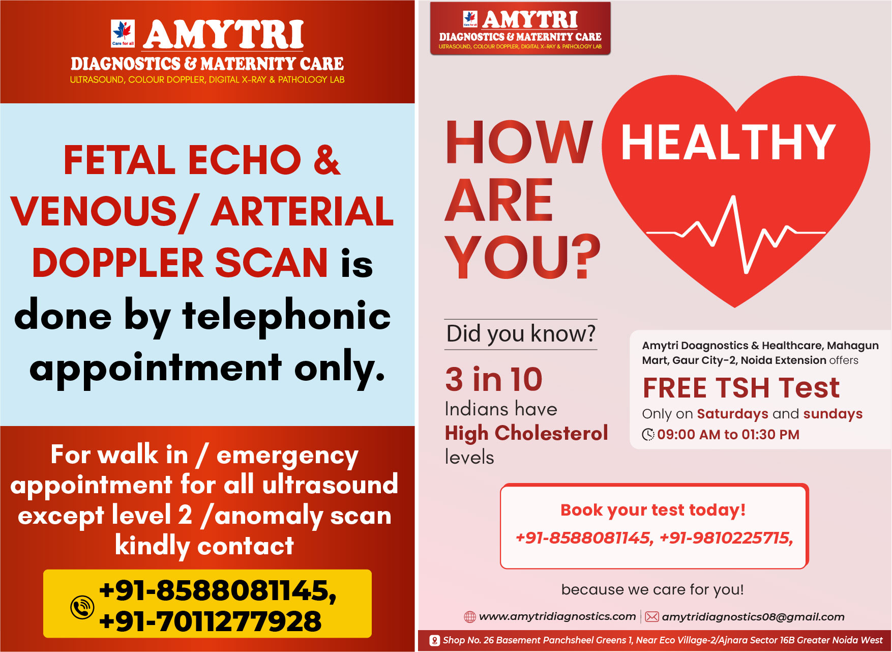 Amytri Diagnostics & Maternity Care. Ultrasound near me. Pregnancy 3D